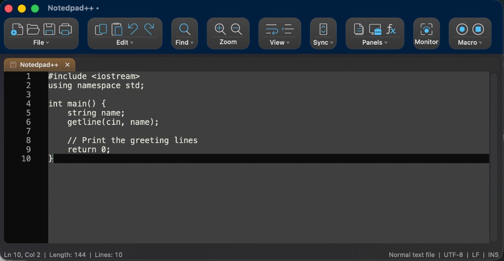Notedpad++ System Theme edition